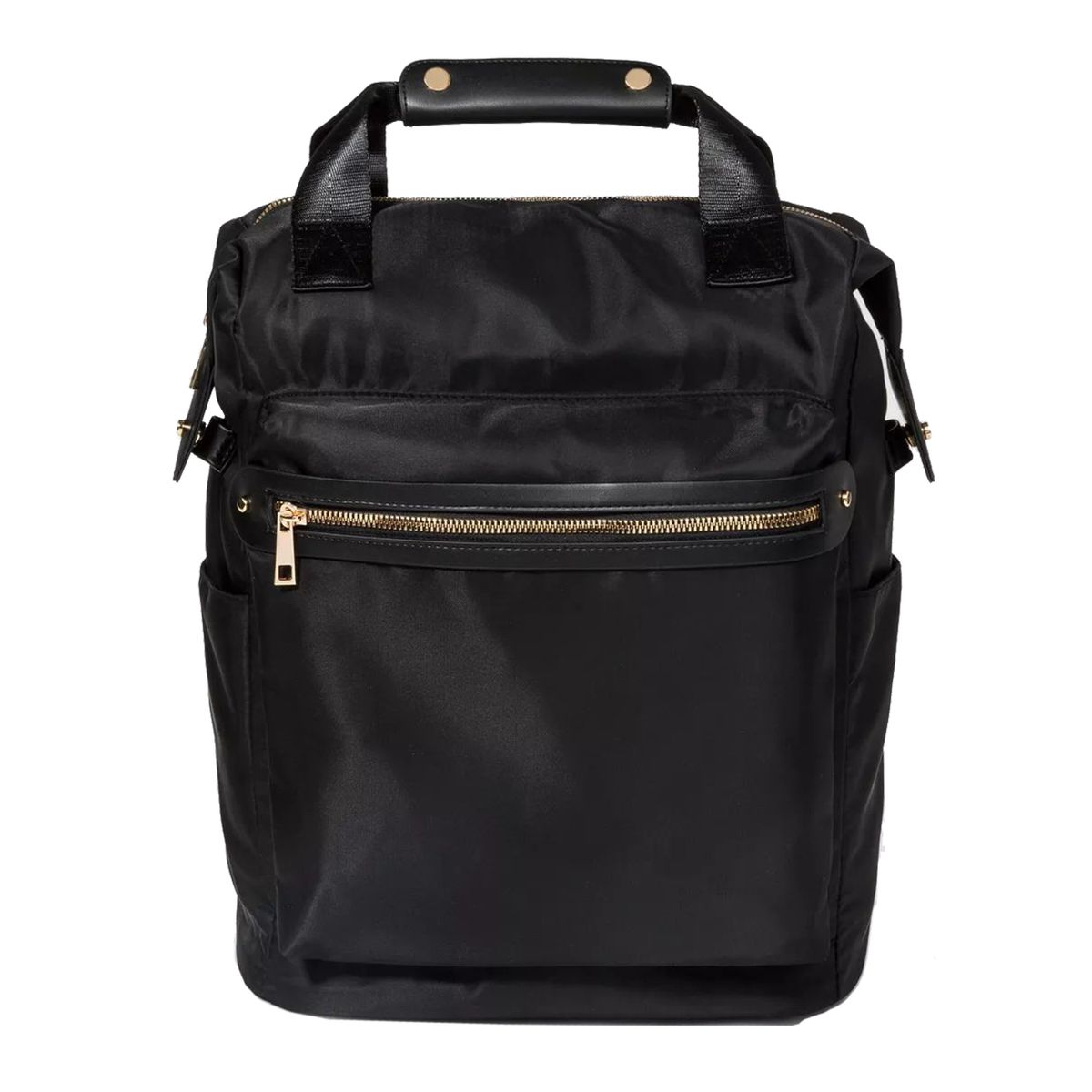 A New Day Square Backpack Black