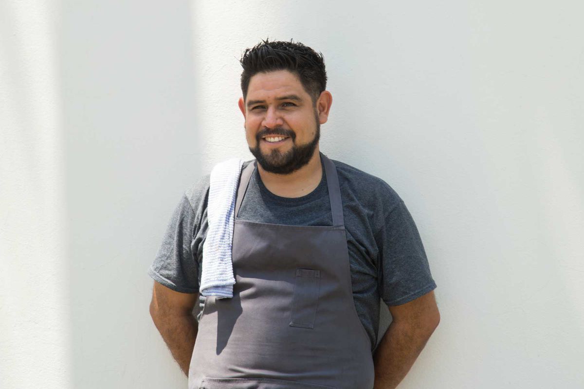 A portrait of Chef Erick Guerrero