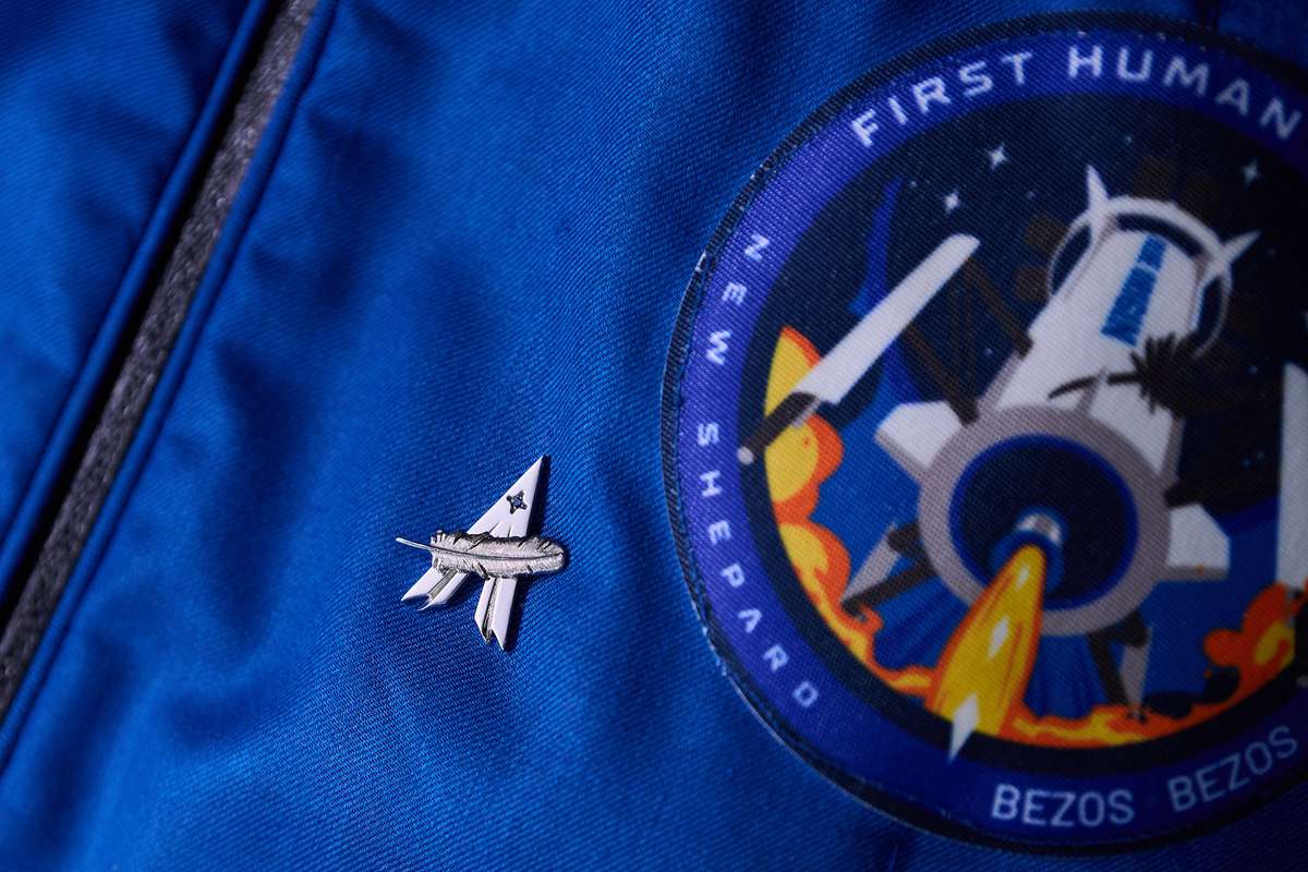 Blue Origin First Human Flight L0 Astronaut Wings