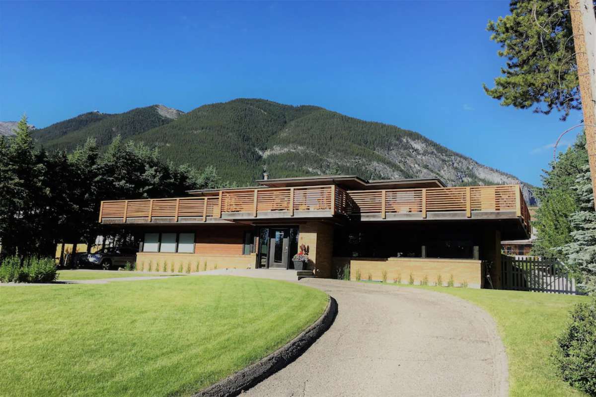 Exterior of Banff Estate