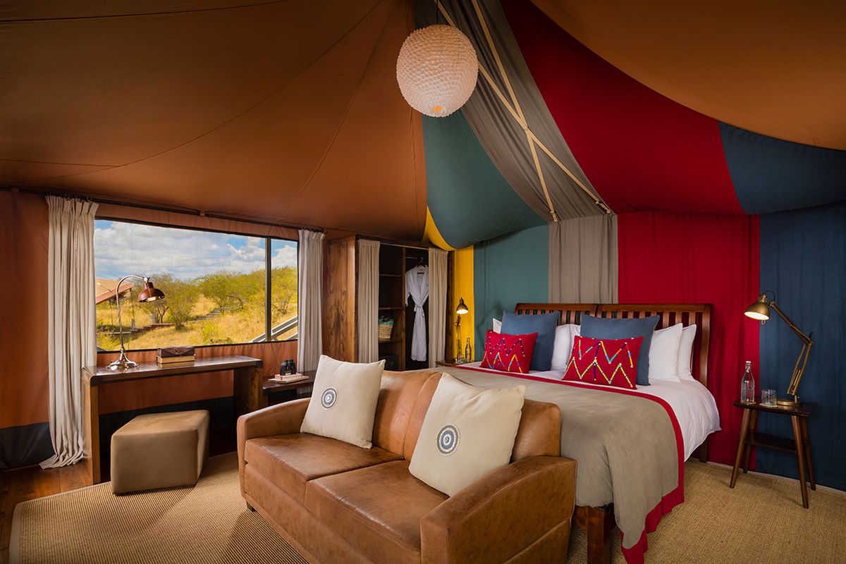 Mahali Mzuri luxury safari tents
