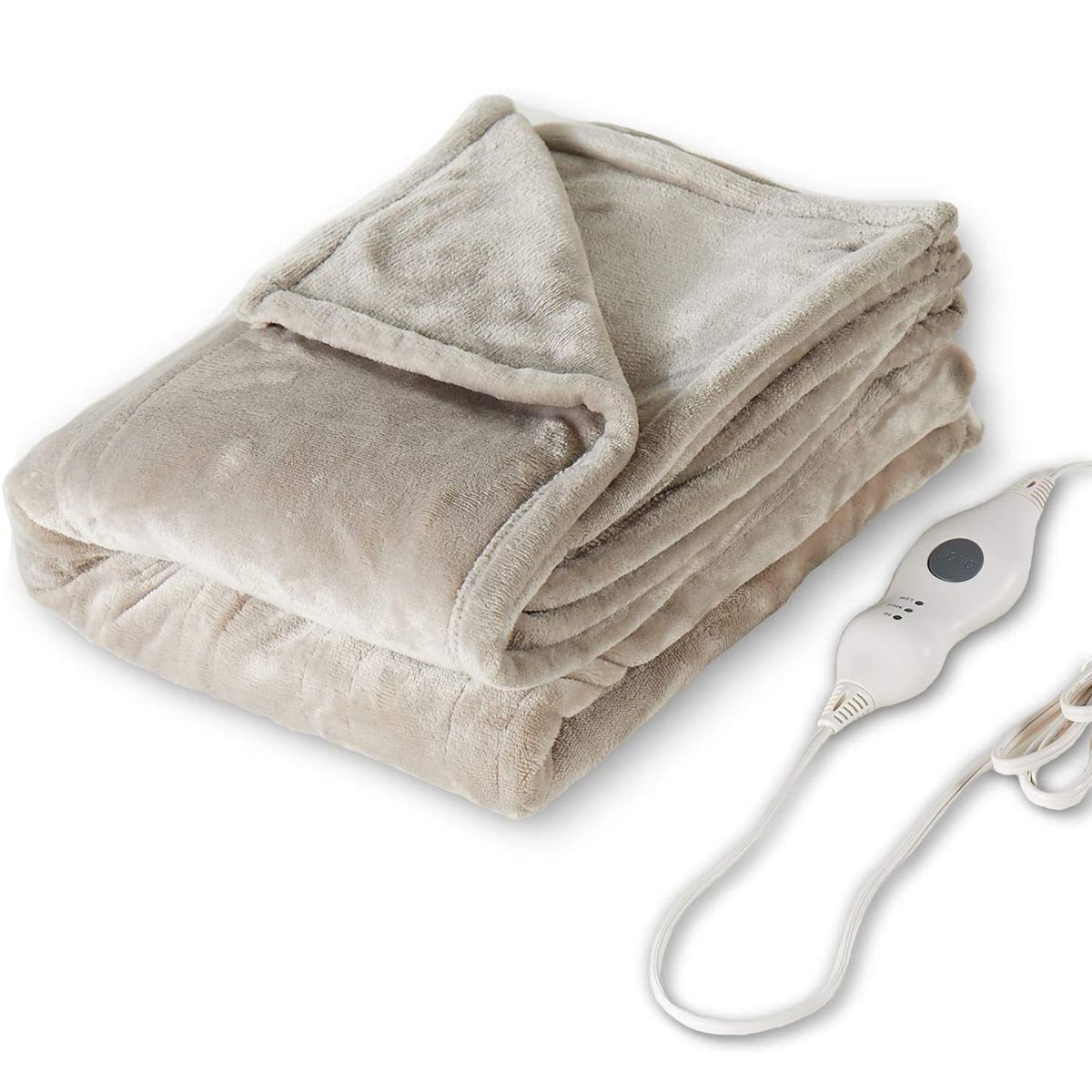 Tefici Electric Heated Blanket Throw with 3 Heating Levels