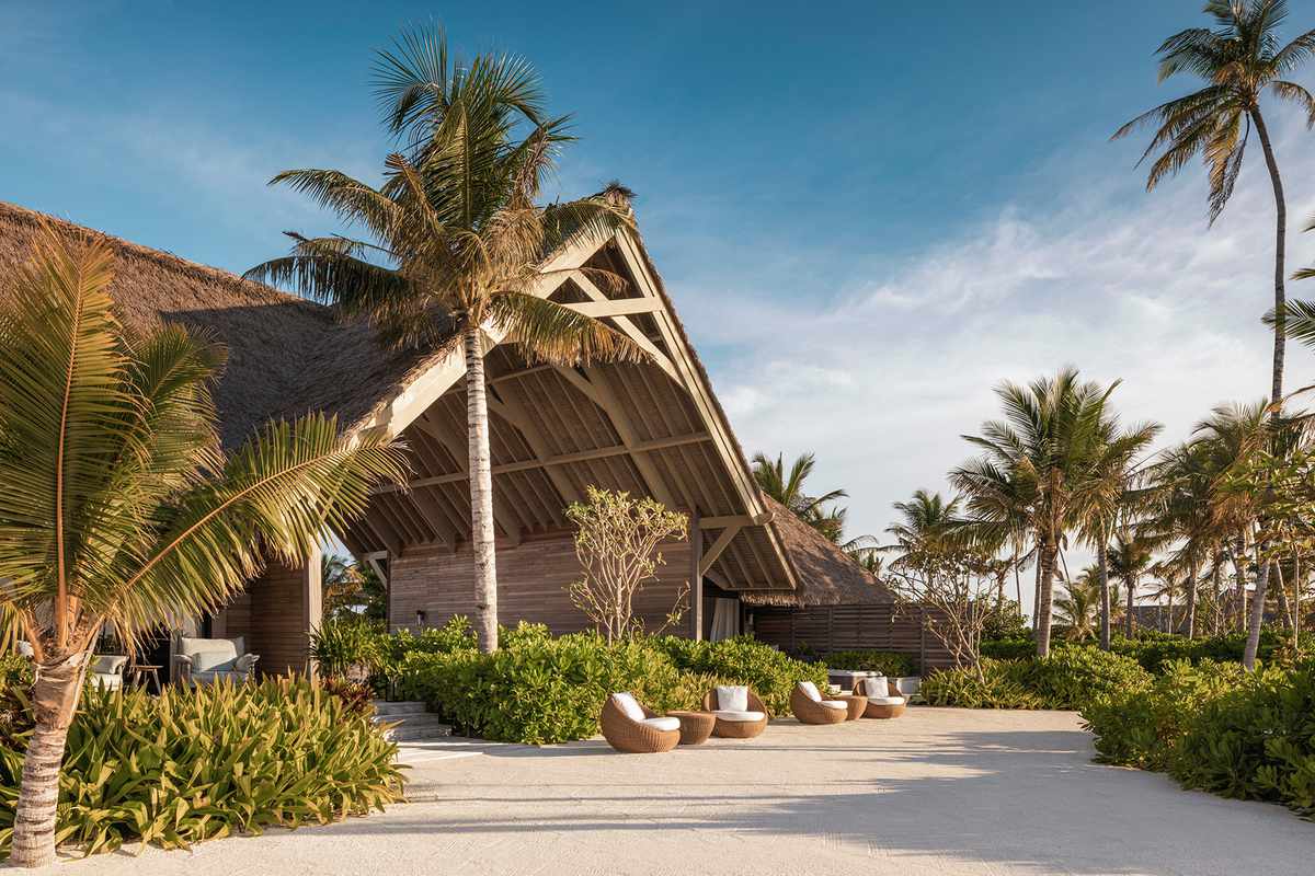 Four Bedroom Residence Exterior at Ihaafushi The Private Island
