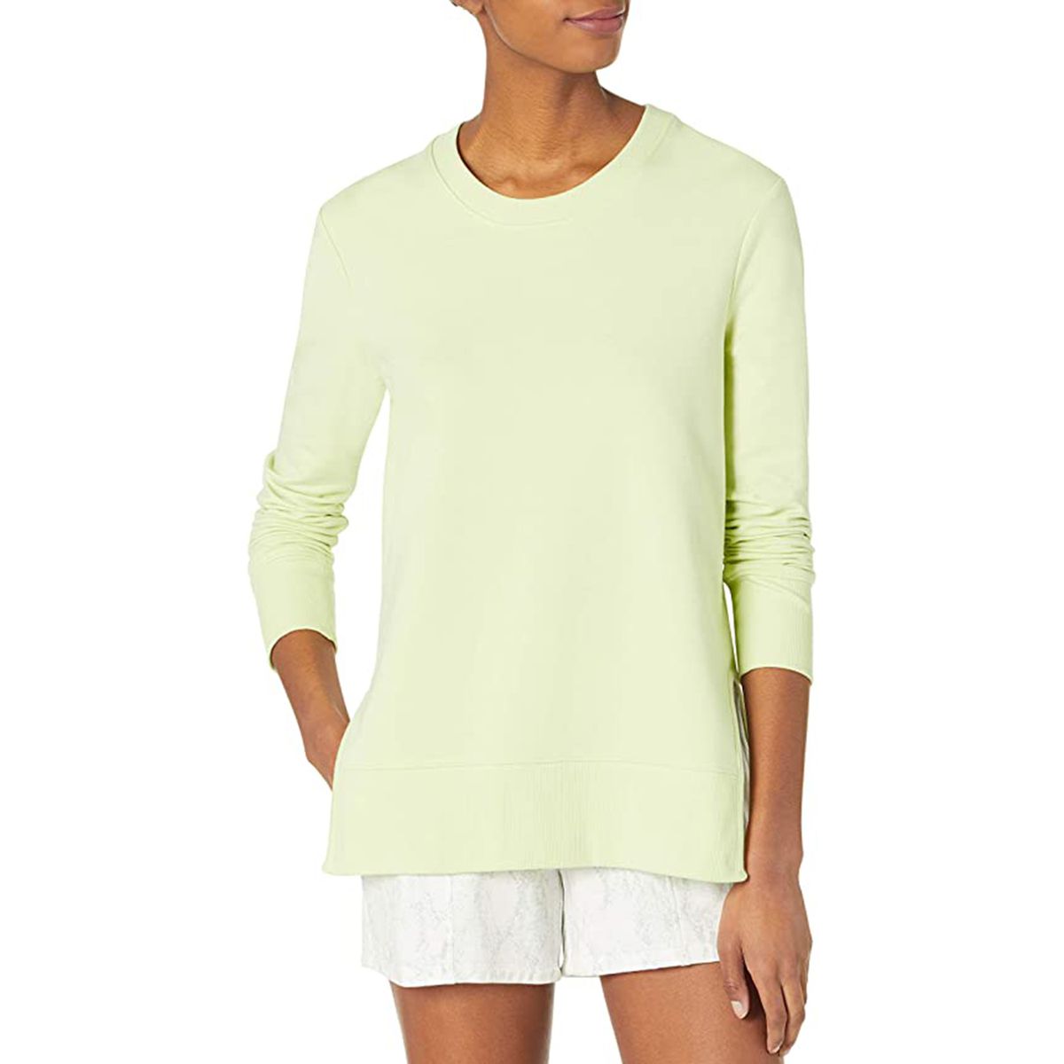 Amazon Brand Daily Ritual Women's Terry Cotton Sweatshirt Jogger