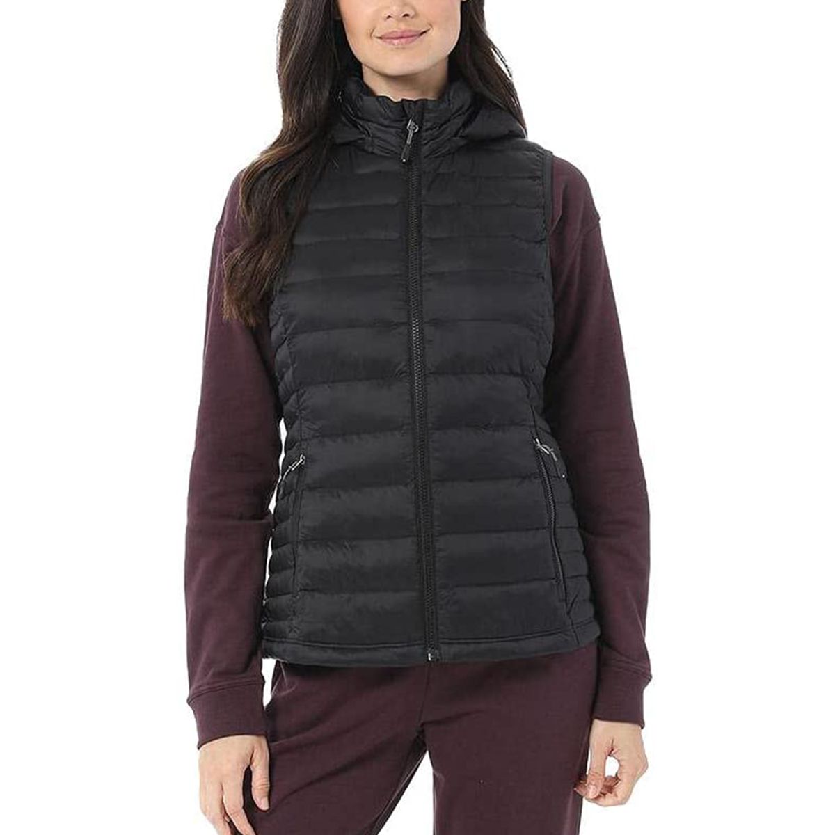 Oprah Loves This Packable Puffer Vest With a Hood