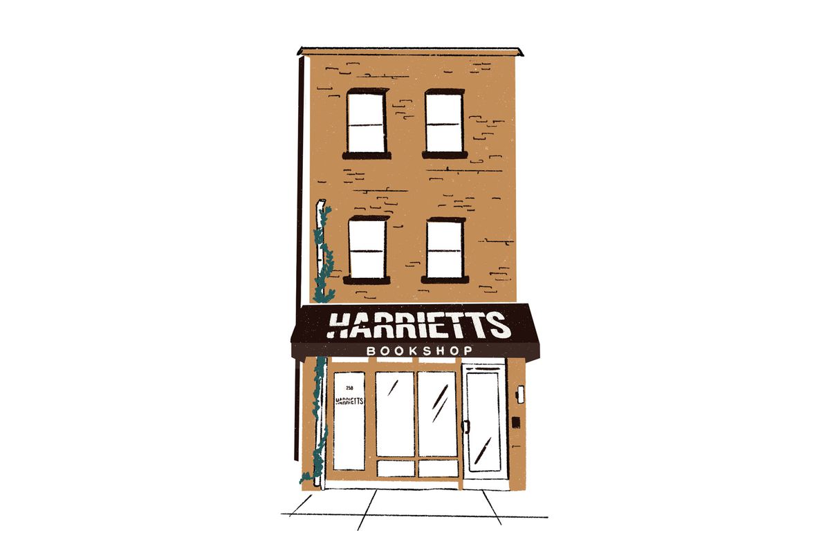 Illustrations of business fronts