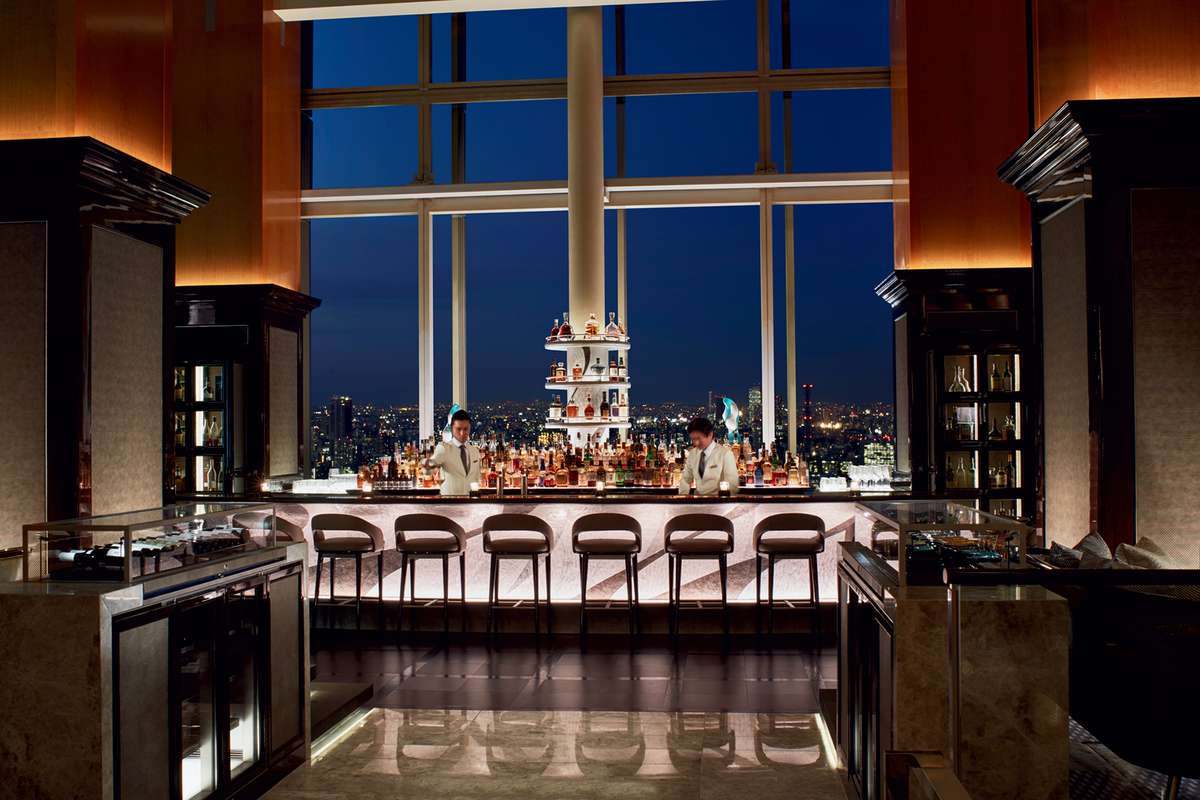 The bar at The Ritz-Carlton, Tokyo