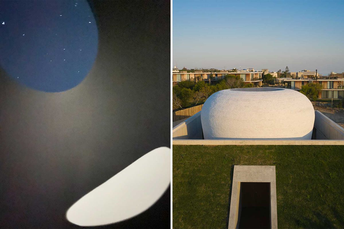Views of Ta Khut, James Turrell’s newest Skyspace in Uruguay