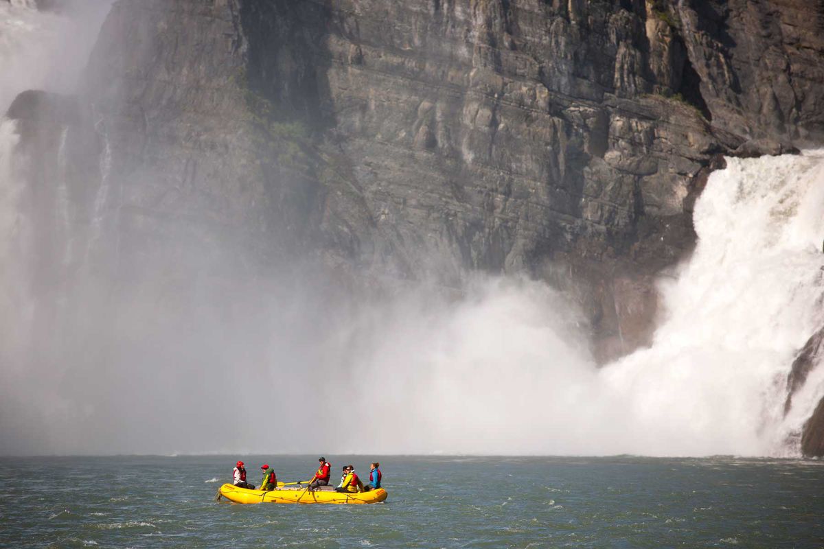 Rafting in Canada's Nahanni National Park