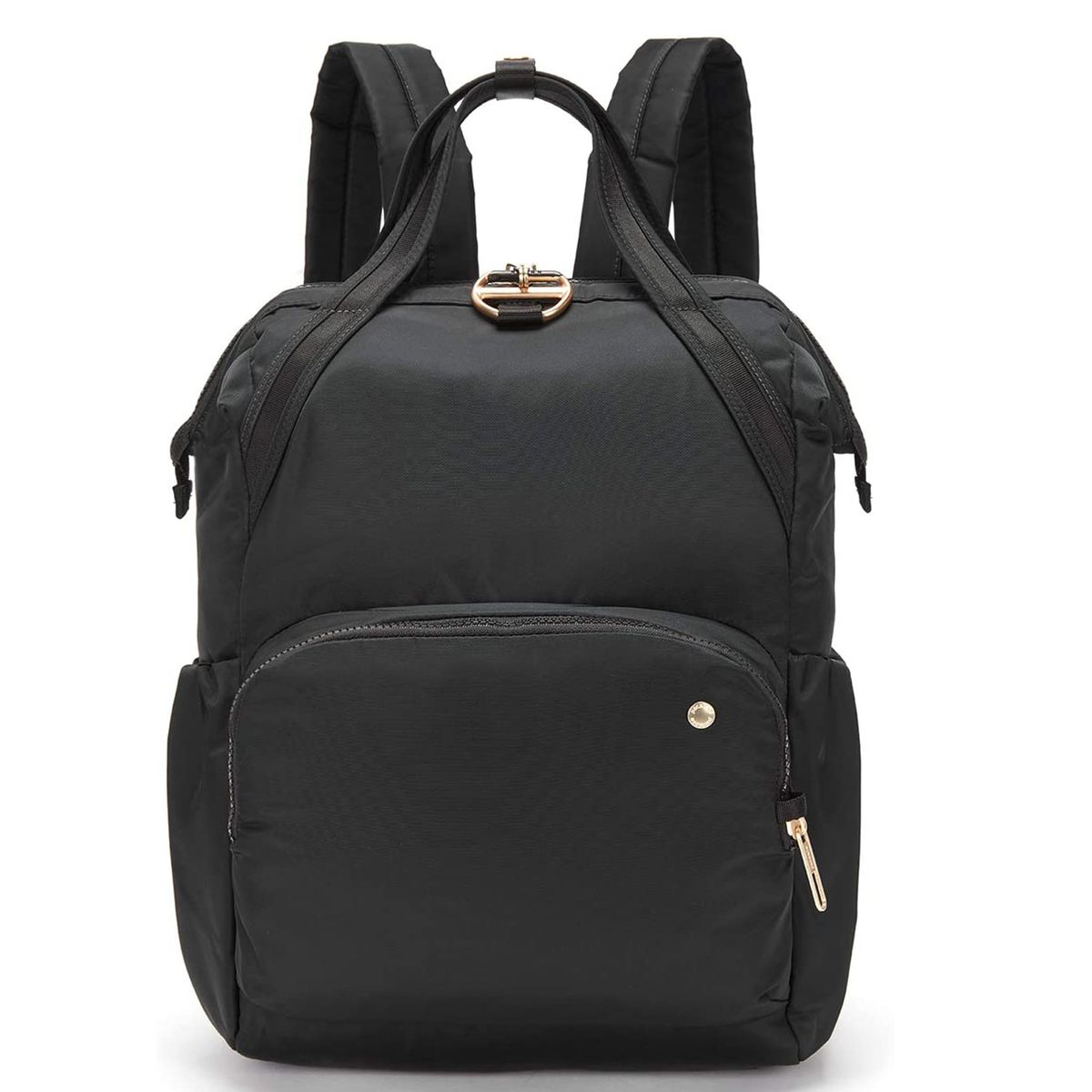 PacSafe Women's Citysafe CX 17L Anti Theft Backpack-Fits 16 inch MacBook Pro, Black,