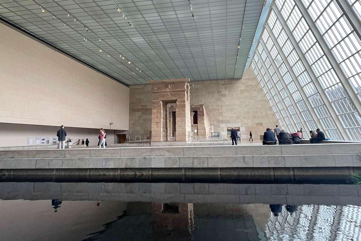 Interior of Metropolitan Museum of Art