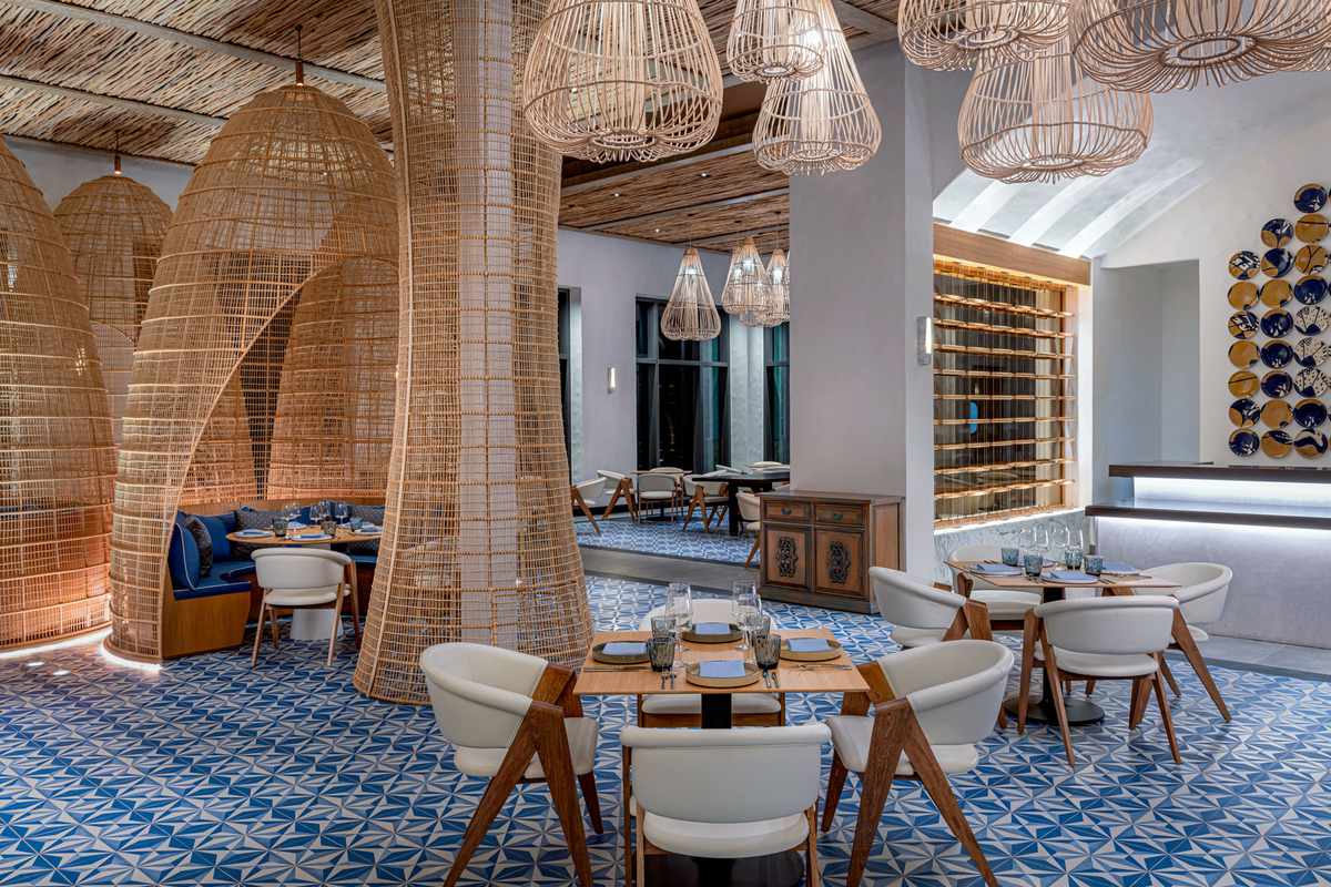 Conrad Tulum Riviera Maya's Maratea Restaurant interior