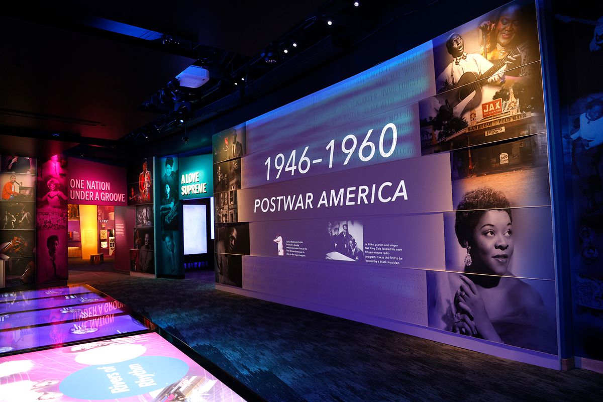 Interior of The National Museum Of African American Music