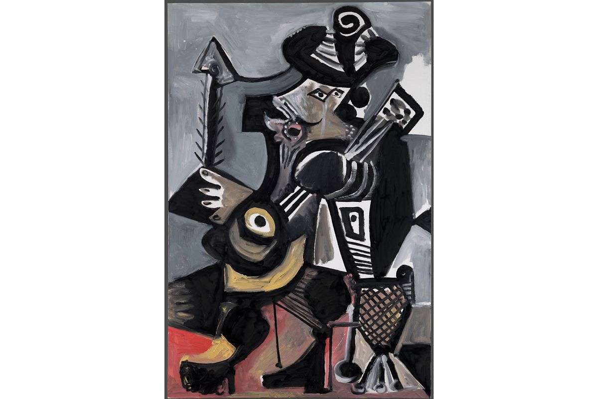 Musicien (Musician) Mougins by Pablo Picasso