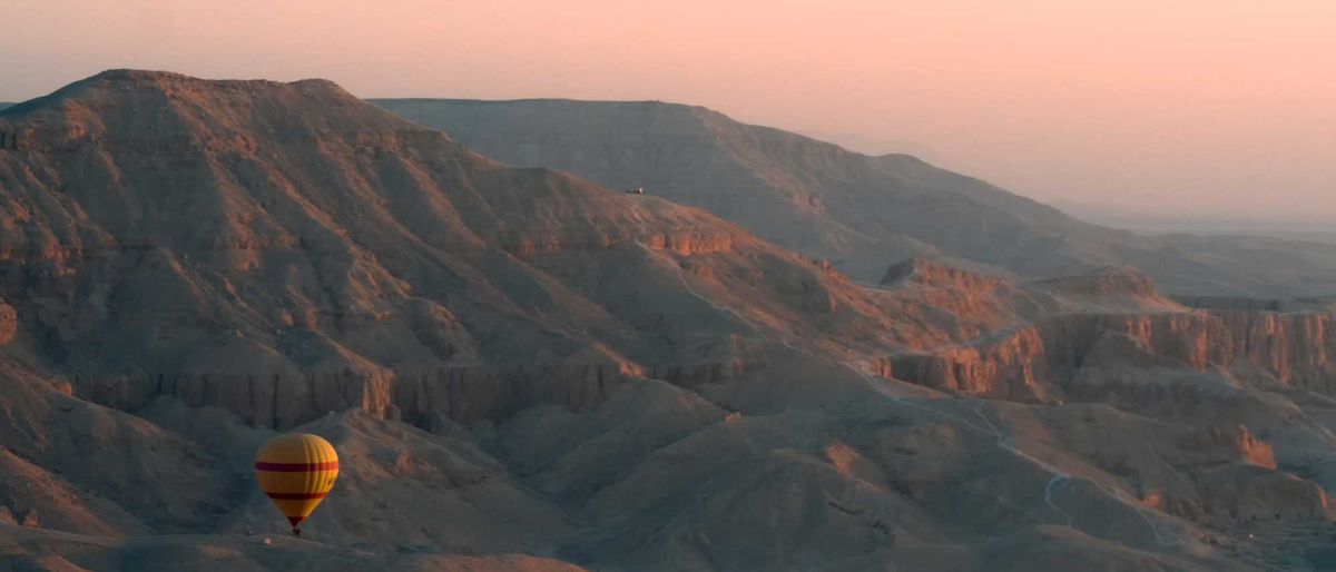 Hot air balloon, Valley of the Kings