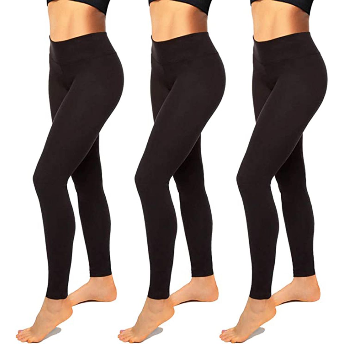 High Waist Hi Rise Soft Yoga Leggings Small Medium Regular Tummy Control Shaper