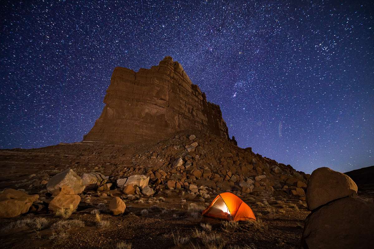 Camping Under the Stars in Canyon Country, Goblin Valley Campground Utah