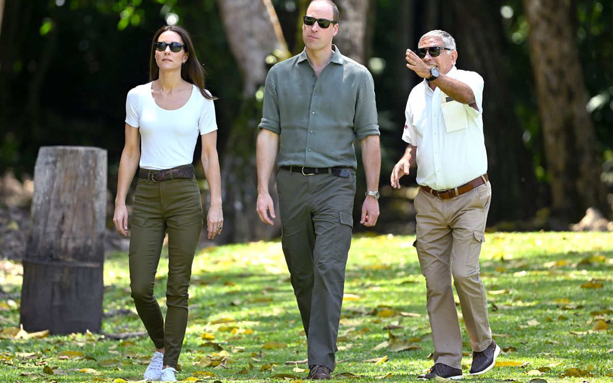 kate middleton and prince william with their tour