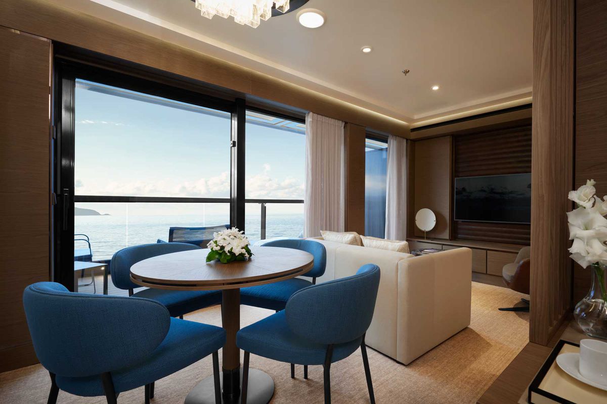 Ritz Carlton Yacht interiors