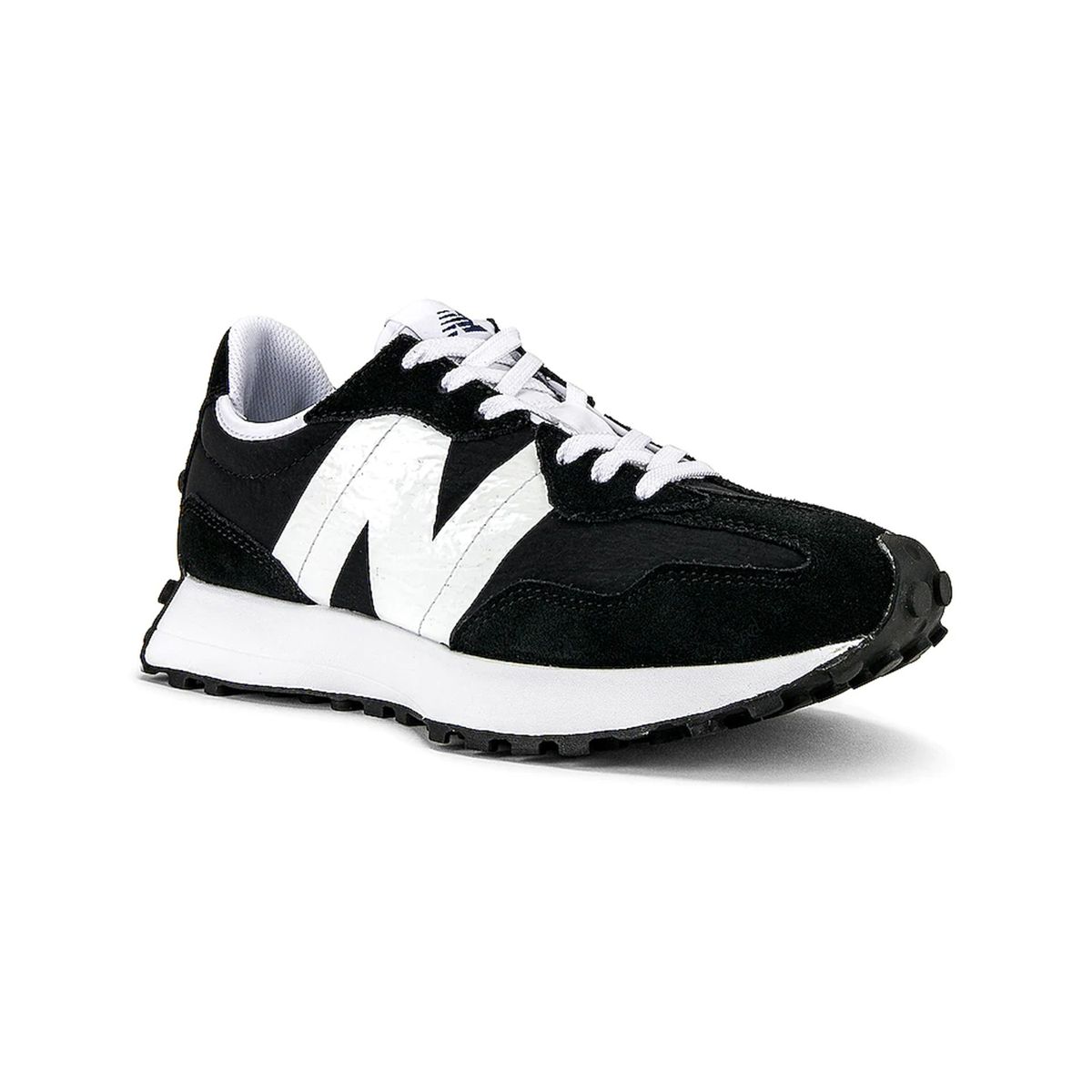 New Balance 327 Sneakers in Black & Summer Fog