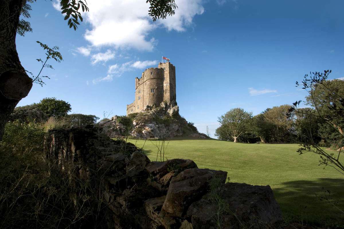 Roch Castle is a 12th-century castle, near Haverfordwest, Wales.