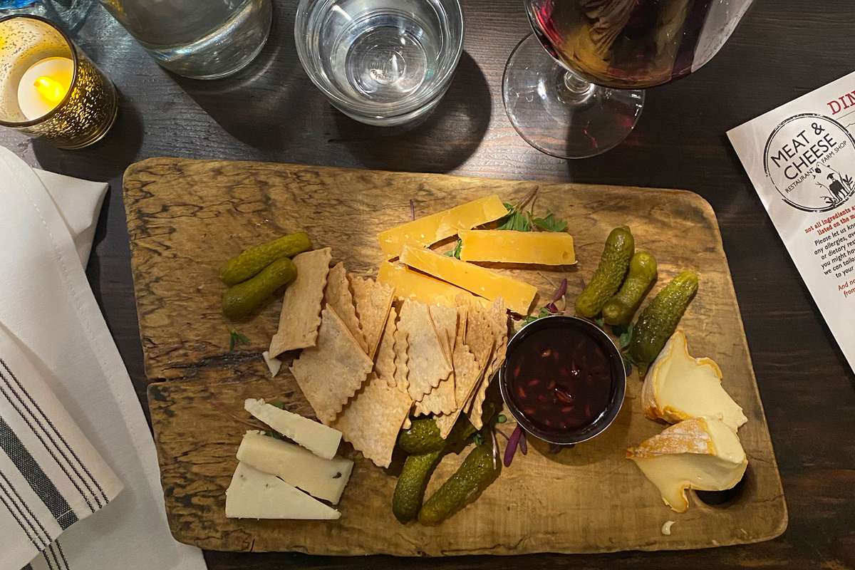 A Meat & Cheese Board from Meat & Cheese