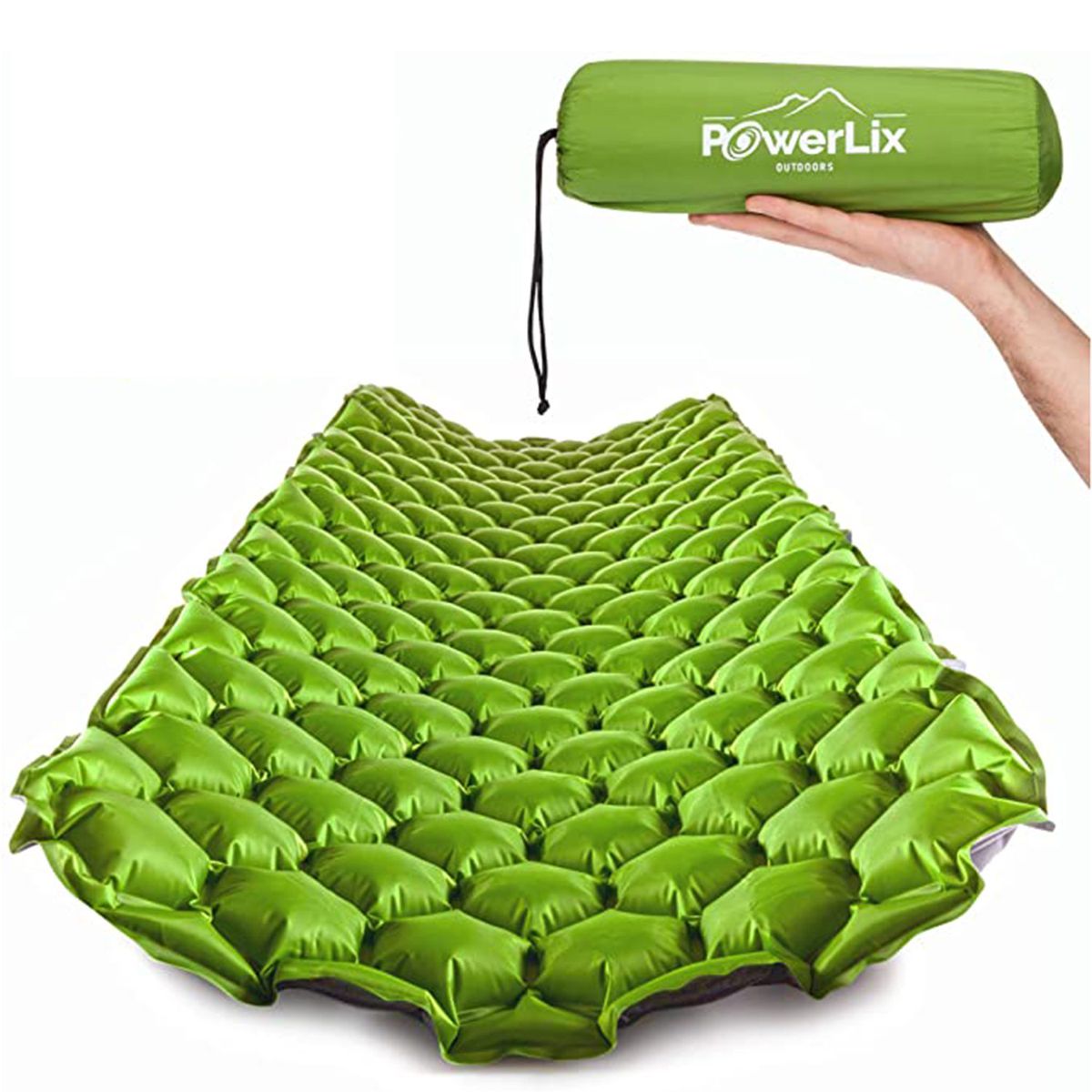 POWERLIX Sleeping Pad Ultralight Inflatable Sleeping Mat, Ultimate for Camping