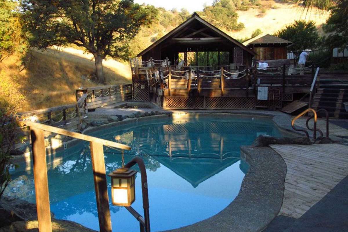 Wilbur Hot Springs in Williams, California