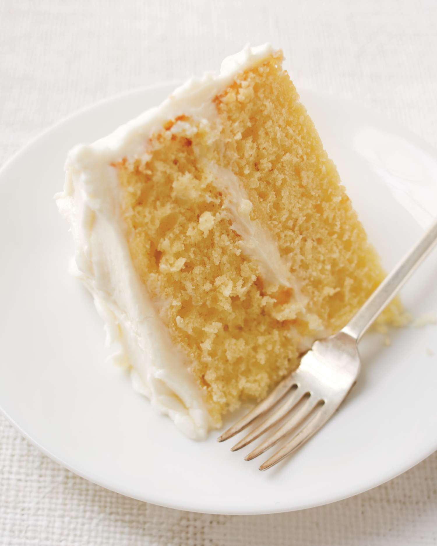 Simple Layer Cake with Vanilla Frosting