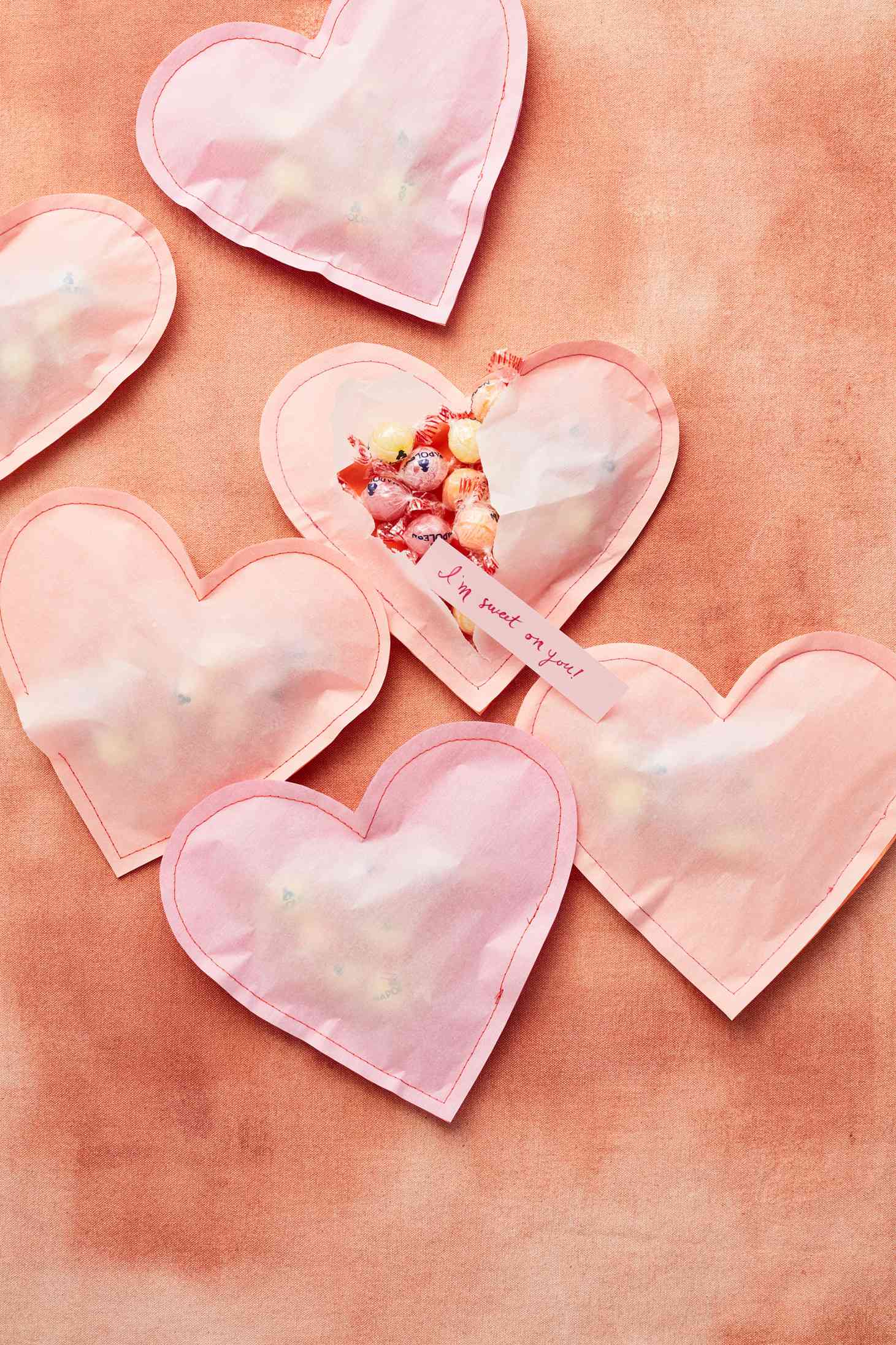 Stuffed Paper Hearts