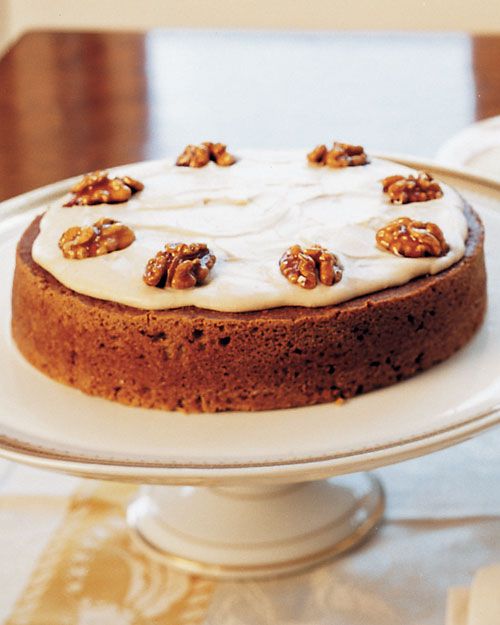 Pumpkin Cake with Brown Butter Icing