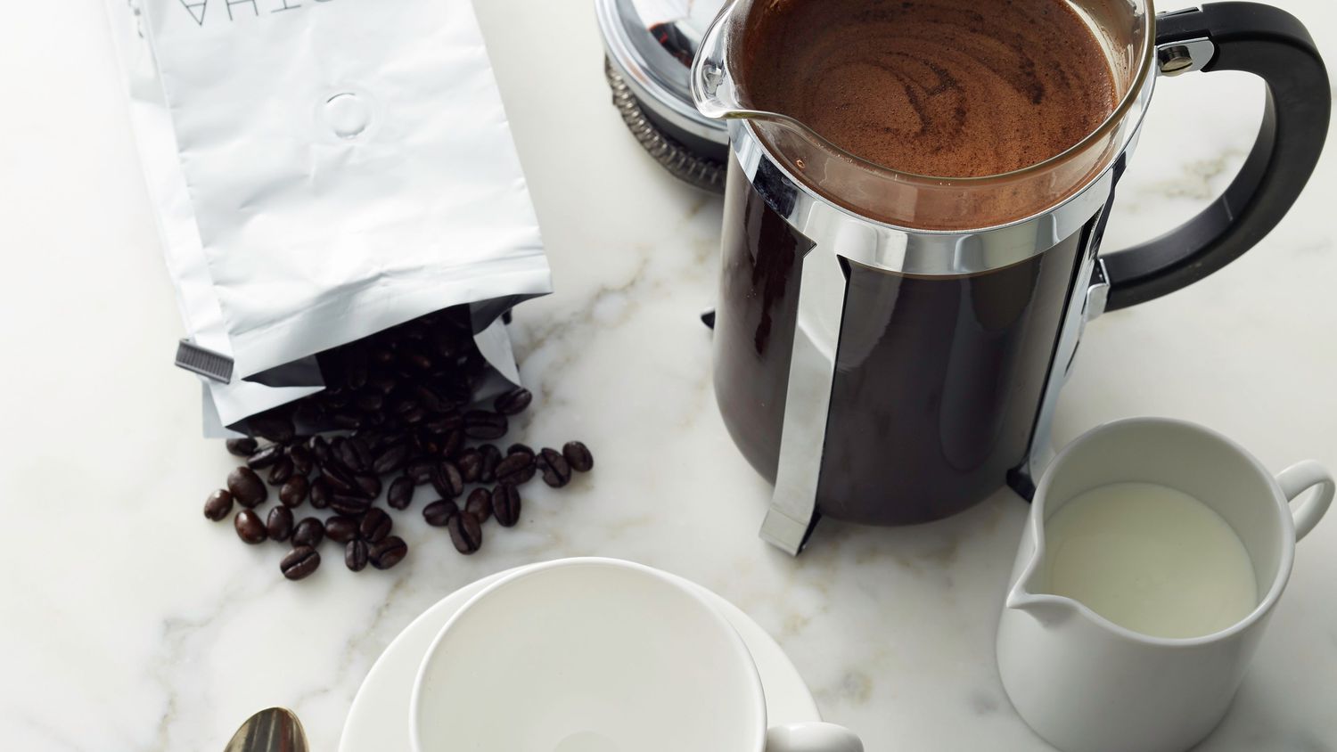 martha stewart cafe coffee bag and french press