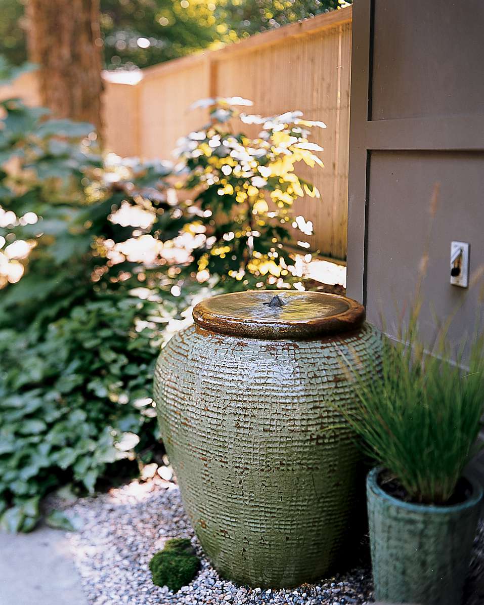 Add a Sonorous Ceramic Water Feature