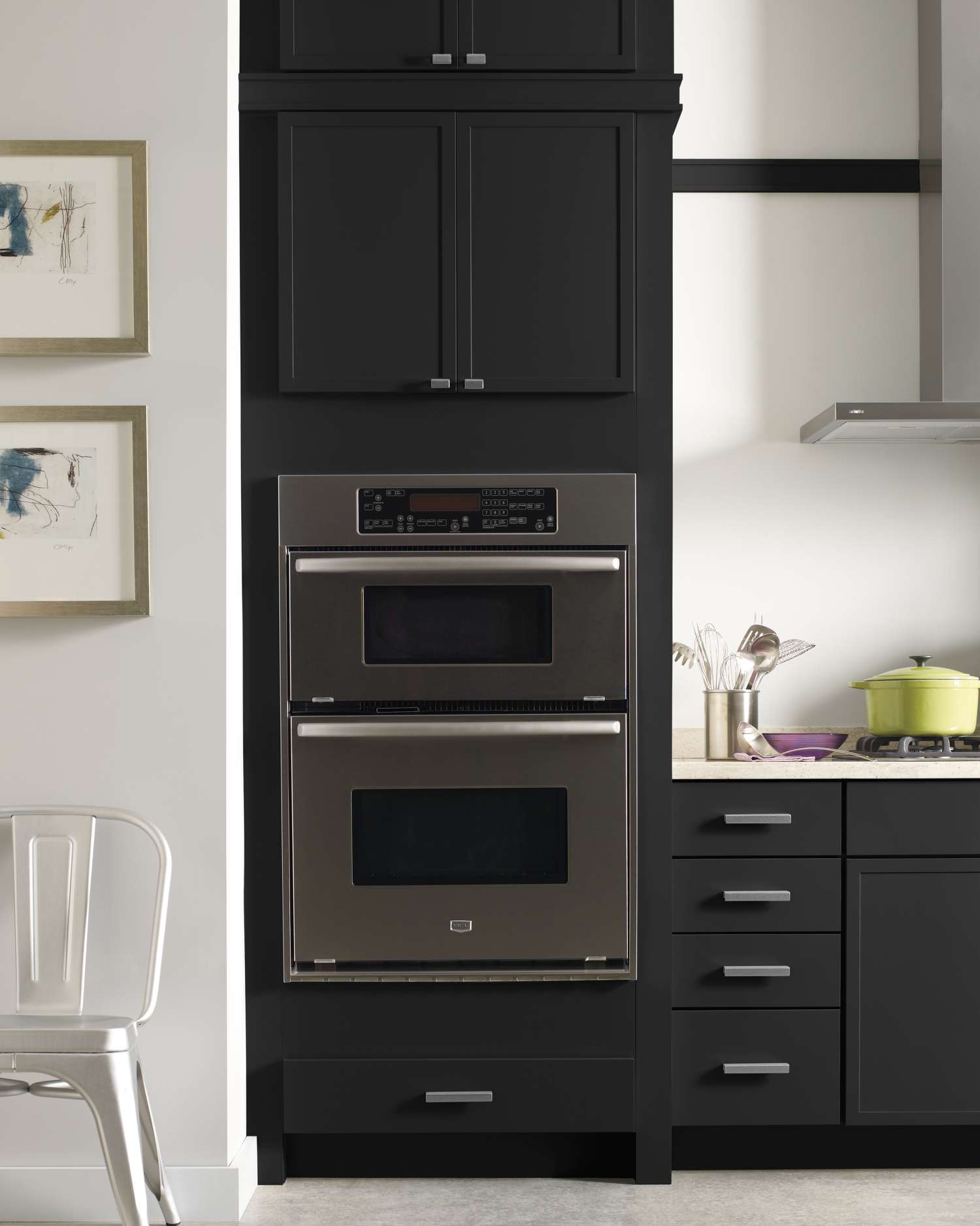 Double Oven Cabinet: Martha Stewart Living Perry Street Kitchen