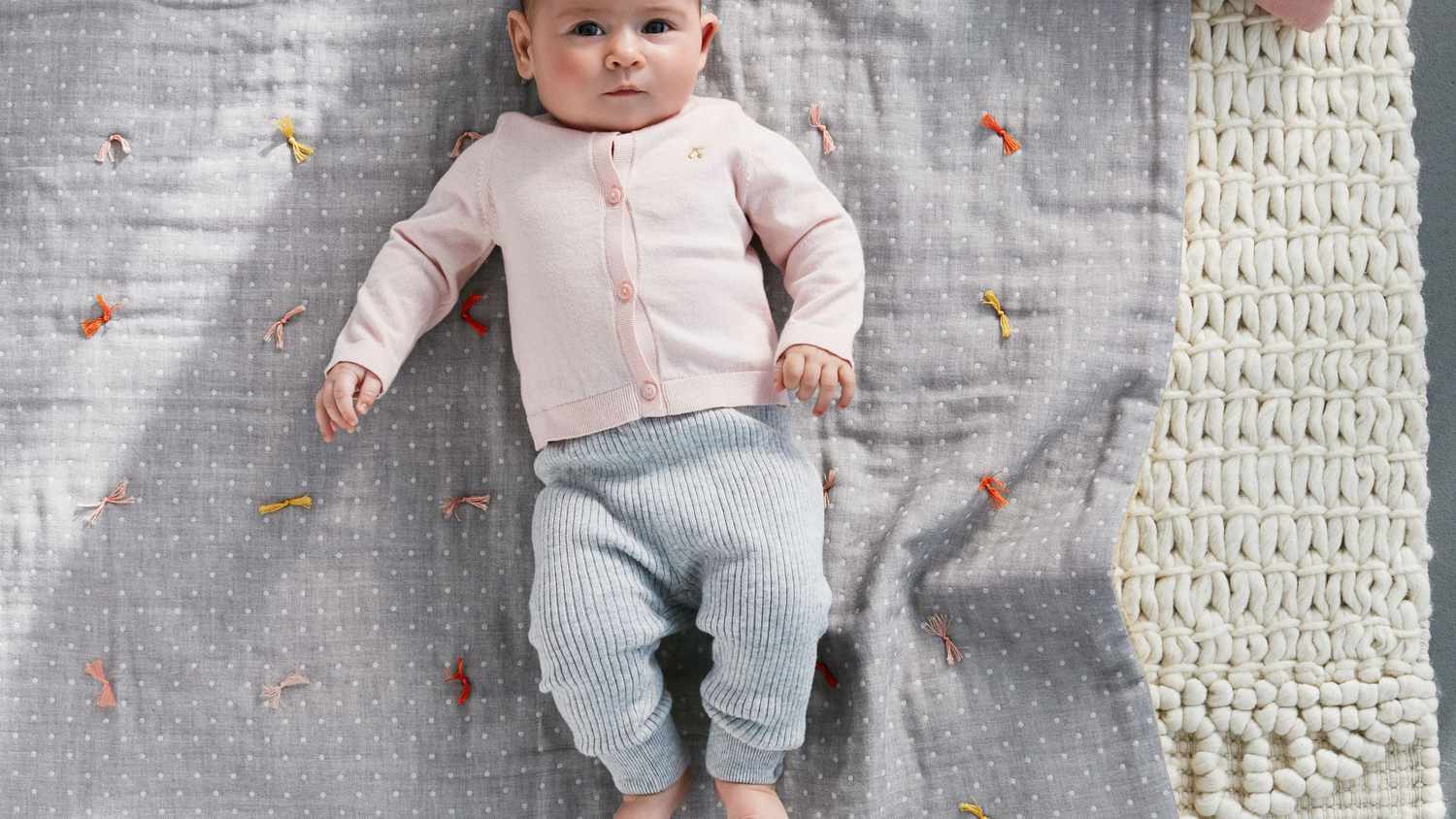 baby quilt ties