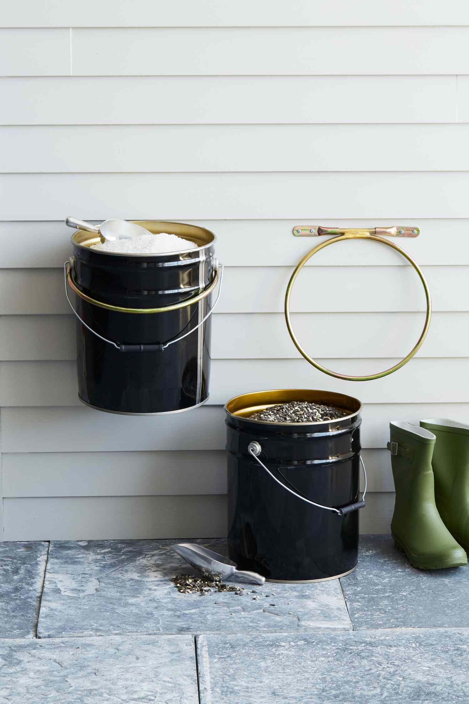 Hanging Buckets and Pails