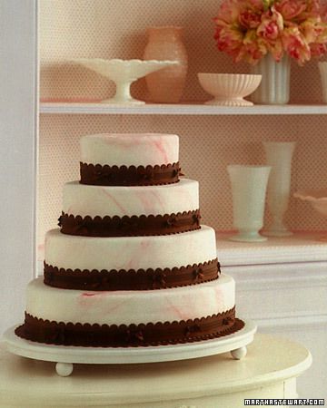 Marble Wedding Cake