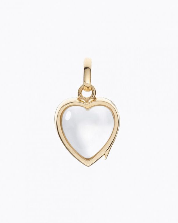 Small Heart Locket Necklace