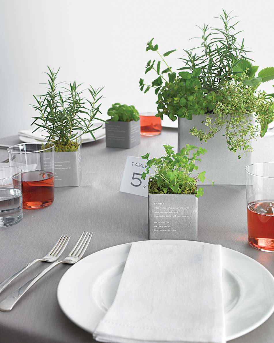 Turn Favors into Centerpieces