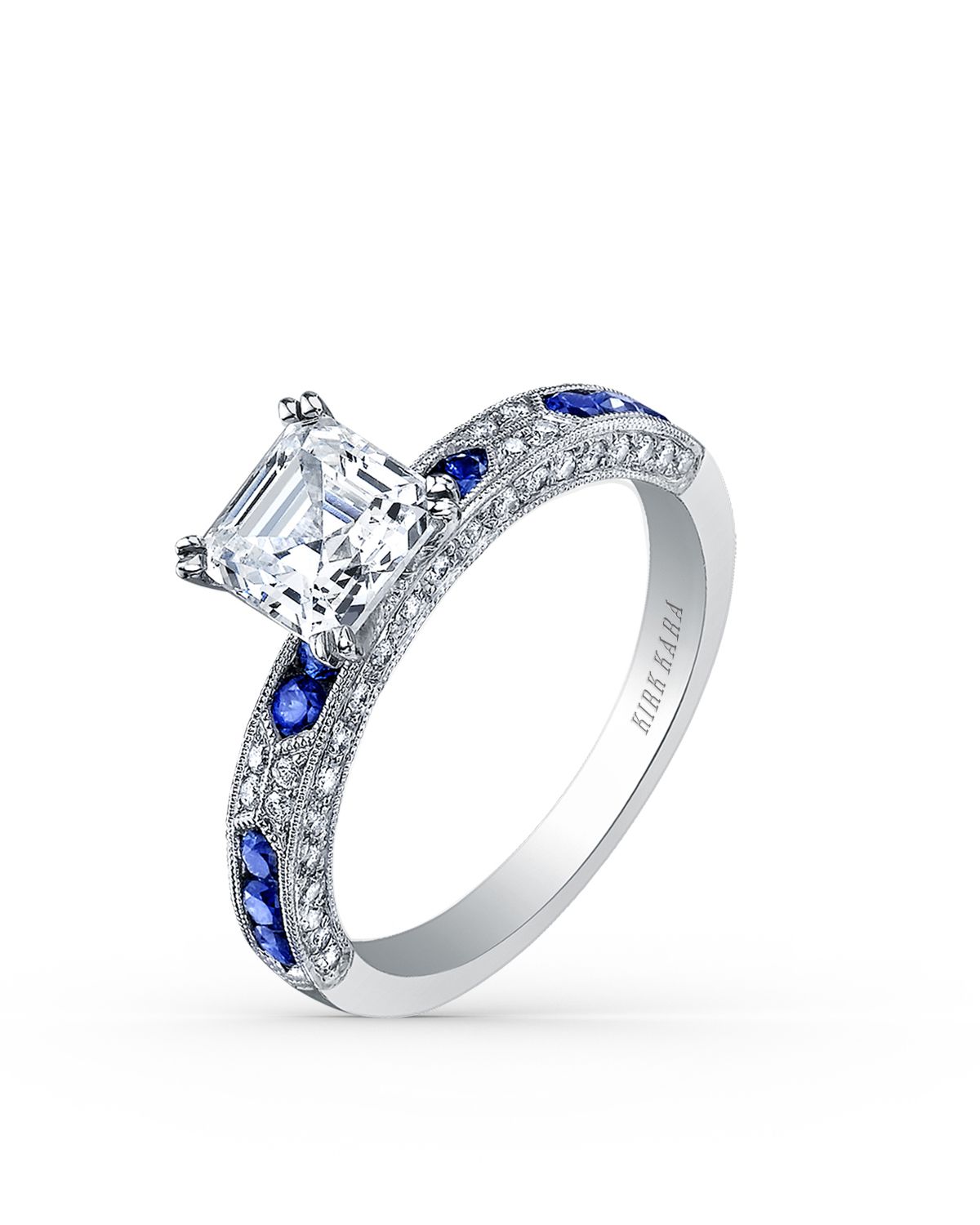 Asscher Cut Diamond Engagement Rings