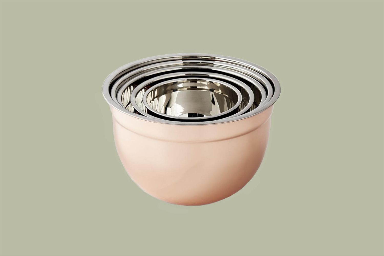 Williams-Sonoma Copper Mixing Bowls
