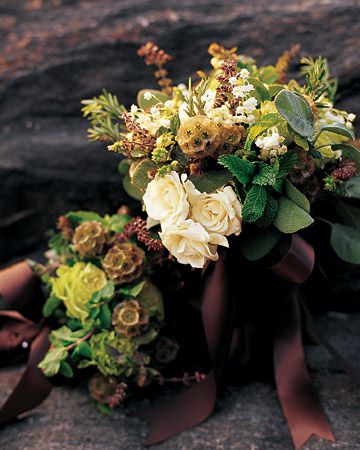 Brown Bridal Bouquet