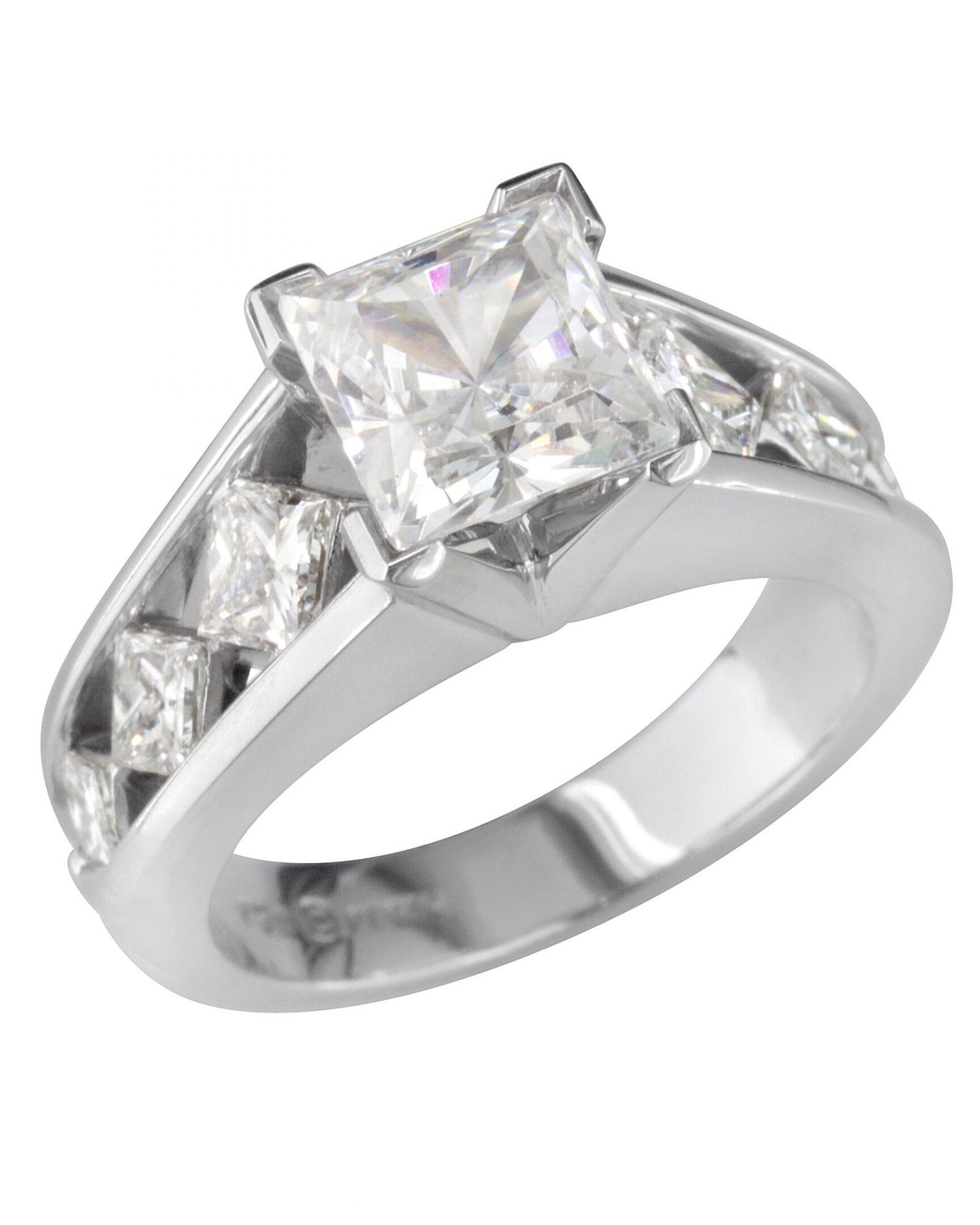 Princess-Cut Engagement Ring