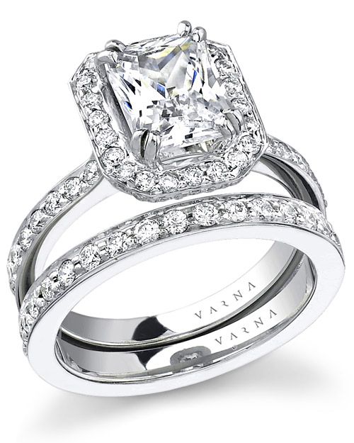 Radiant-Cut Engagement Ring