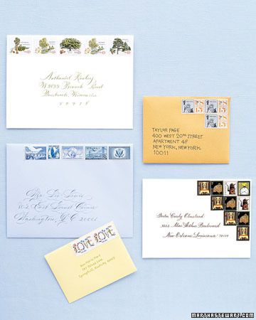 Stamp Collections for Your Invitations