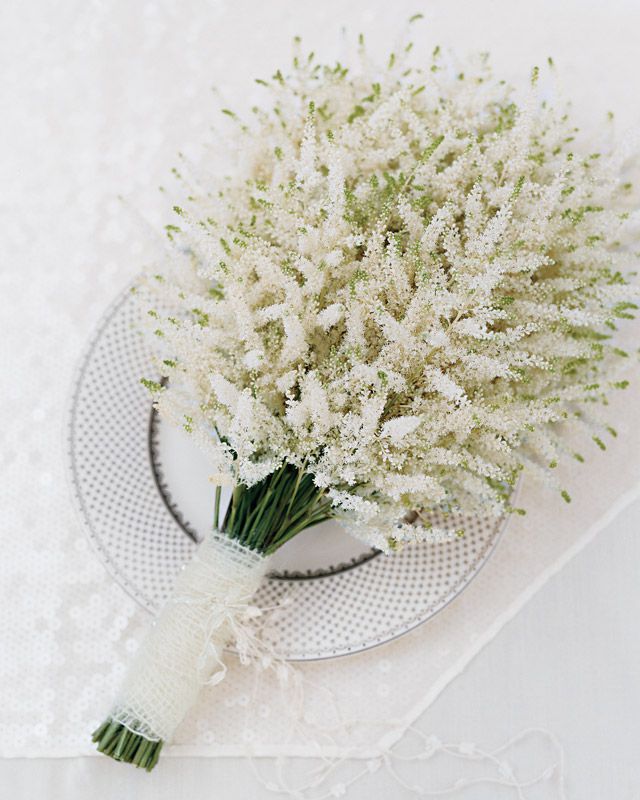 Astilbes Wedding Bouquet