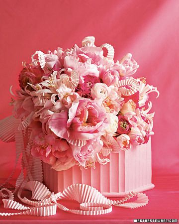 A Brilliant Pink Bouquet