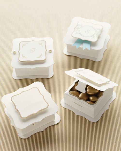 Martha Stewart Crafts Customizable Flourish Favor Boxes