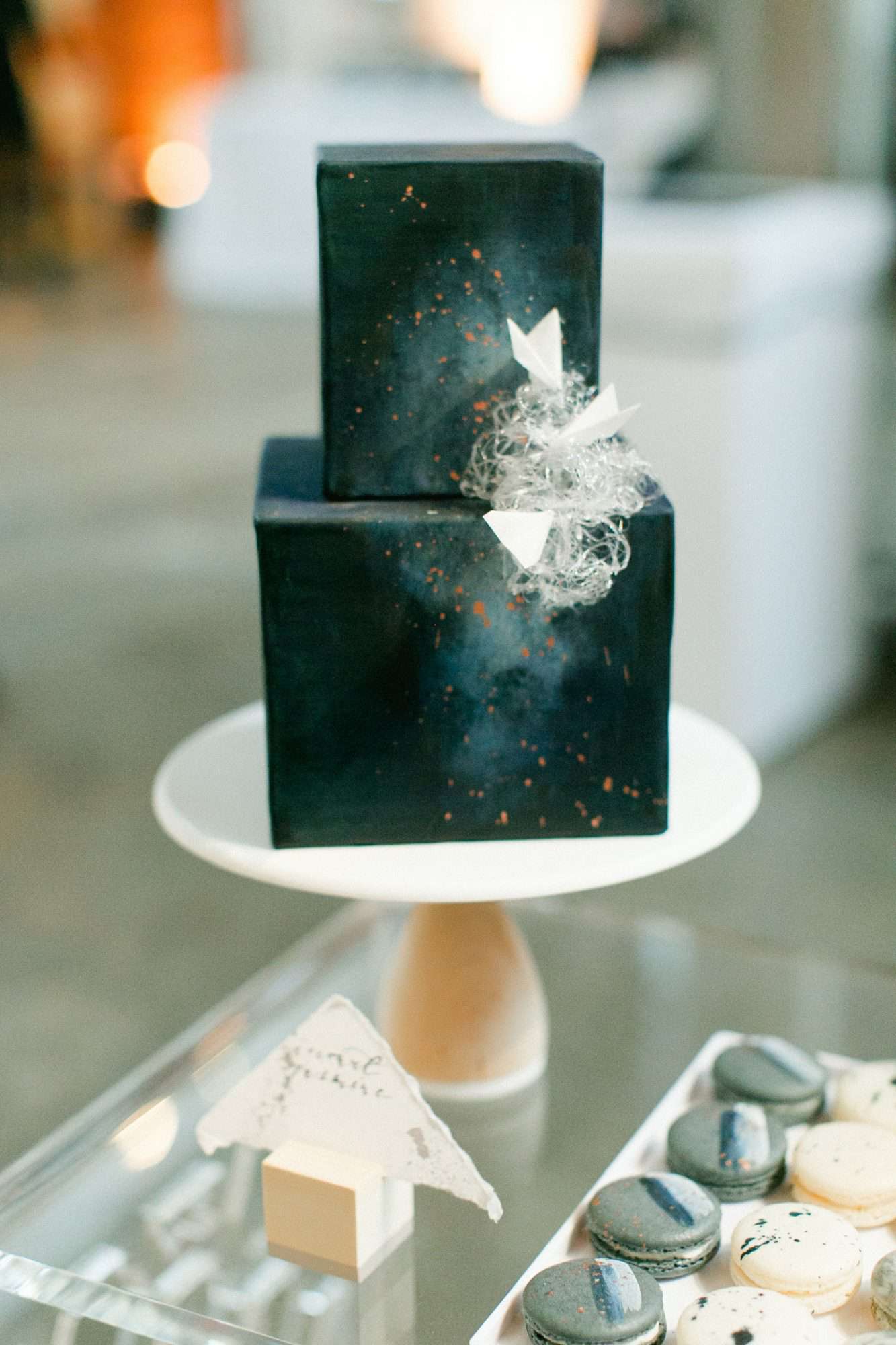 square celestial cake