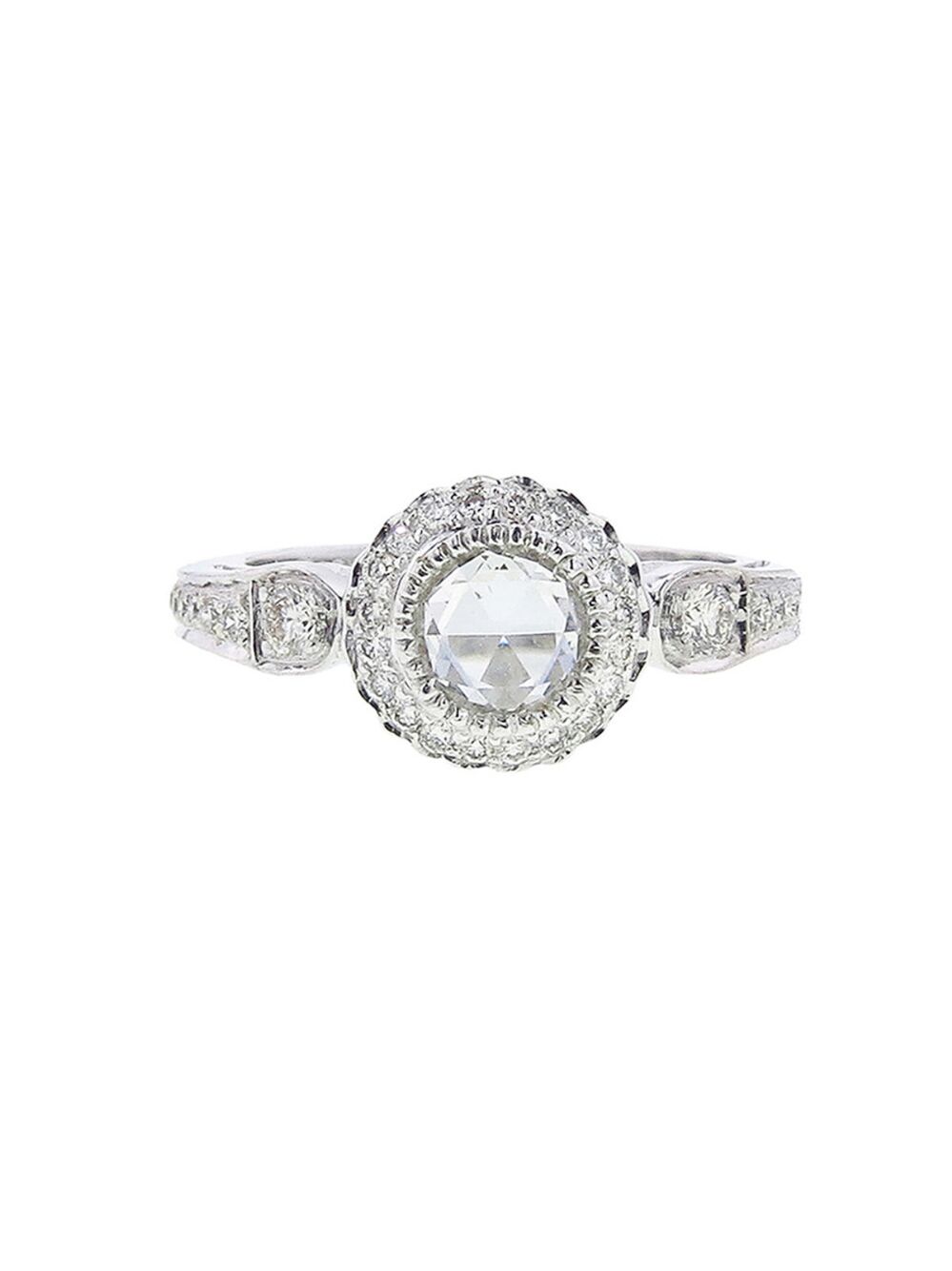 Sethi Couture White Diamond Ring